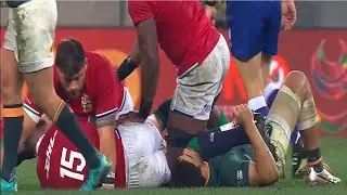 Maro Itoje Knee Incident