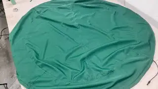 &ldquo;Custom Round Hot Tub Cover Made From Customer&rsquo;s Request &mdash; No Pattern Needed