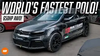 WORLD'S FASTEST VW POLO making 650HP & 9.8s 1/4 Mile! 🤯 | Shadow 2.0 TSI Build Breakdown & Dyno Runs