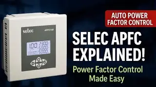 APFC 148 Automatic Power Factor Controller l Selec l Features & Programming Guide!