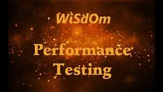 WiSdOm   Performance Testing