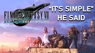 FINAL FANTASY VII REMAKE: It's simple he said... CHAPTER 7 security system GAMEPLAY