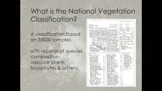 National Vegetation Classification (NVC) with John Rodwell