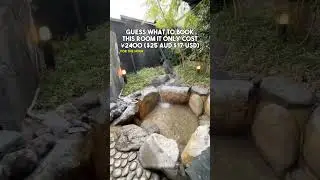 Горячая купальня Онсэн с тремя звездами Мишлен &mdash; оплата монетами! #онсэн #япония #путешествия #ми...