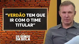 Velloso pede time titular do Palmeiras no clássico contra o Corinthians