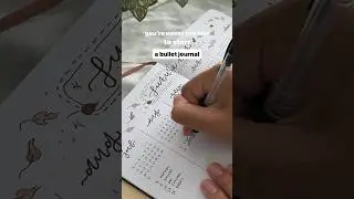 if you want to start a bullet journal, WATCH THIS VIDEO 😙 (full tutorial on yt for bujo beginners)
