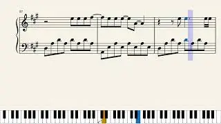 Fields of Gold - Eva Cassidy - Easy Piano