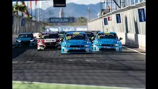The WTCR victory of Lynk & Co Cyan Racing in slowmo