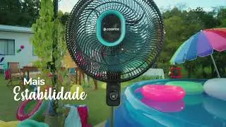 Ventilador Refresh Turbo Pro Coluna - Pare de passar calor agora