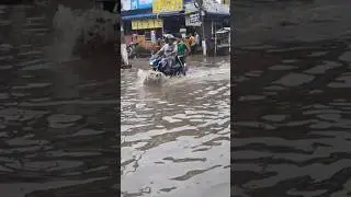 Guwahati sijubari | #trending #viralvideo #shorts #rain #water #guwahati | @sumaiyaparvi