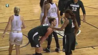 No. 21 Michigan State Women's Basketball Wins In Overtime Over Western Michigan, 68-64