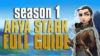 MOST IN DEPTH SEASON 1 ARYA GUIDE from a #1 Arya moveset/combos/tech