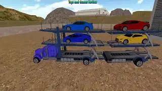 OffRoad USA Truck Car Transport Simulator 2017 GAMEPLAY ANDROID  NEW