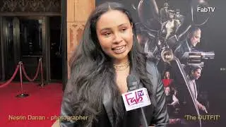 Photographer Nesrin Danan arrives at 