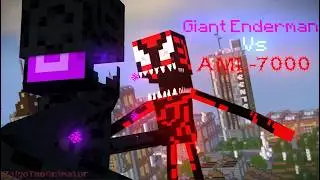 (REQUESTED) AML-7000 Vs Giant Enderman - Minecraft Animation