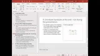 Microsoft Office PowerPoint: использование режима структуры