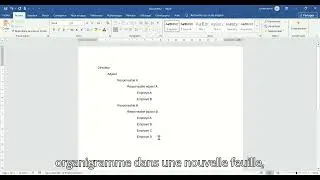 Organigramme facile et professionnel avec SmartArt #bureautique #word #tuto 