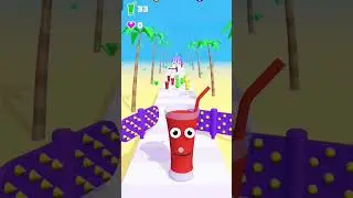 Juice Run 🍹👾🧃 Satisfying and Realaxing ASMR Sound Gameplay.#shorts #games #stmkgaming #gaming 🍋&zwj;🟩🥤⚡🎮