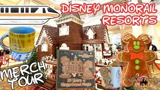 DISNEY MONORAIL RESORT LOOP New Merchandise Tour! November 2024 ~ Walt Disney World Shopping!