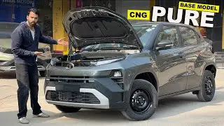 *Вторая базовая модель* Новый Tata Punch Pure CNG | Цена, характеристики - Обзор