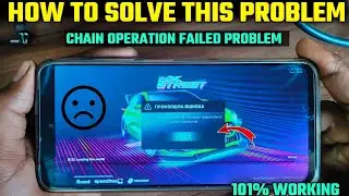 Carx Street Chain Operation Failed Problem | How To Solve Carx Street Chain operation failed problem