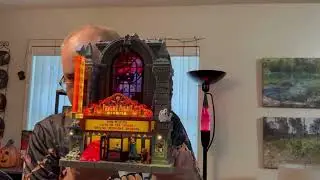 Lemax Spooky Town Fright Night Cinema review from 2025