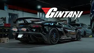 Installing The Holy Grail Of Aventador SVJ Exhausts - Gintani | 4K