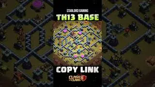 НОВАЯ РАТУША 13 Военная база 2025! TH13 Анти-база 3 звезды - Clash of Clans (COC)