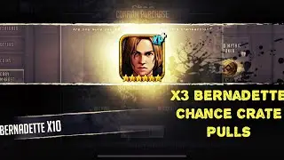 x3 Bernadette Chance Crate Pulls - TWD RTS
