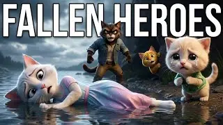A Cruel Husband Cat, A Brave Baby & Justice | Emotional Animated Moral Story