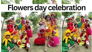 Flowers Day celebration #flowers #flower #celebration #schoollife