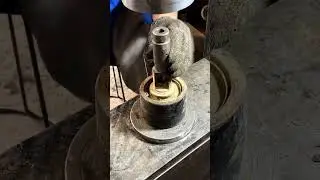 The whole process of replacing the rubber sleeve