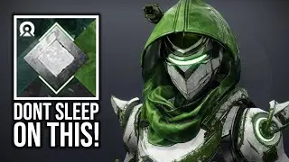 DO NOT SLEEP ON THIS NEW SHADER! Unique Moss Effect! - Destiny 2 The Final Shape