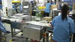 inline dynamic check weighing scales with rejector system