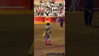 SEVILLA 2025 -3era de abono | Una oreja para Marco P&eacute;rez del 1er novillo de la tarde -28/04/25