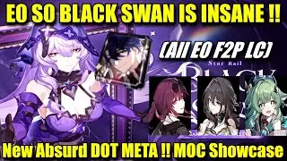 E0 S0 BLACK SWAN MAKES DOT ABSURD !! With Kafka, Ruan Mei & Huo Huo (All E0 F2P LC) MOC Showcase