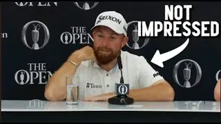 Shane Lowry UNHAPPY Over Drinking Question at Open Presser!