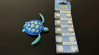 ROBO ALIVE Robo Turtle Robotic Swimming Battery Change - DIY EASY