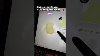 BUD make a clothing with me