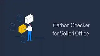 Carbon Checker for Solibri Office - Tutorial