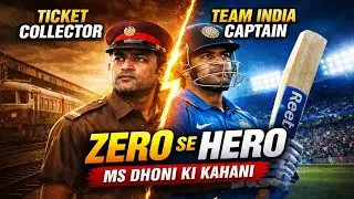MS Dhoni की संघर्ष कहानी | Zero Se Hero | Hindi Motivation
