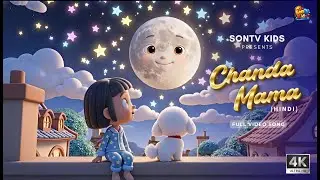 Chanda Mama | Hindi Kids Rhymes Song | Official 4K HD Video | @sontvkids