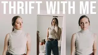 Thrift With Me + Thrifty Lookbook ft. Sydney Joz