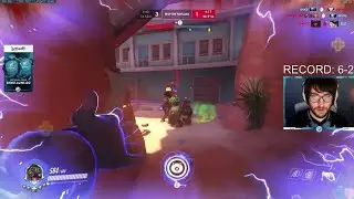 BEST TANK - HARBLEU ! INSANE NANO ROADHOG ! GAMEPLAY OVERWATCH SEASON 24 TOP 500