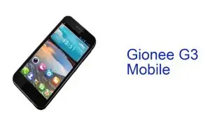 Gionee G3 Mobile Specification [INDIA]