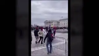 The Moment Capitol Police Let Protesters Through the Barricades January 6th, 2021