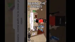 BEHIND THE SCENES | HOTELUL FARA SCAPARE #robloxedit #funny