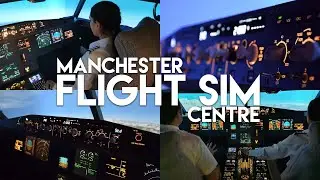 Flying A Real Airbus A320 Simulator With Real Pilots - Manchester Flight Sim Centre