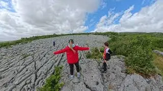Hiking Lough Avalla Farm Loop with Family – Rain, Wishes & Burren Magic!