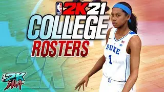 NBA 2K21 - Preview Women's College Hoops Mod for PC